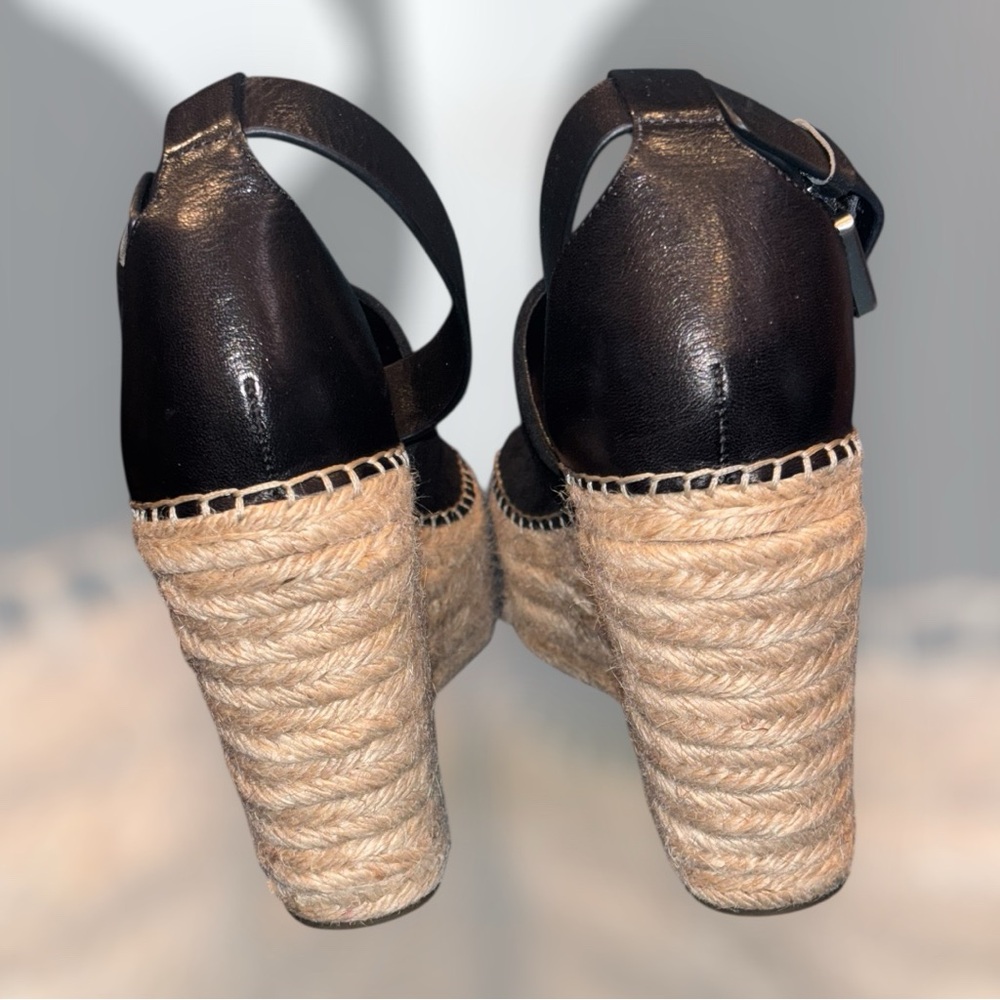 MARC FISHER Suede Wedge Espadrilles NWOB - Picture 3 of 10